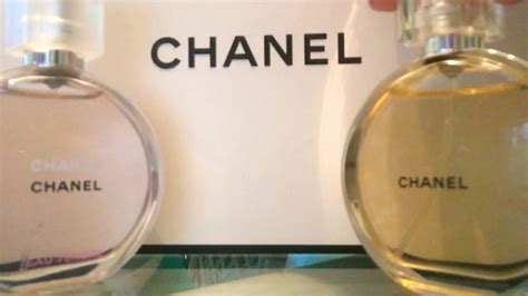 chanel chance size comparison